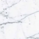 Two Coasters in White and Gray Marble with Cork Made in Italy - Jessa Viadurini