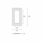 Fiam Italia Pop modern wall / floor mirror 216x116cm made in Italy Viadurini