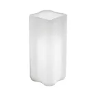 Two-Color Illuminated Polyethylene Column Planter Made in Italy - Barbia Viadurini