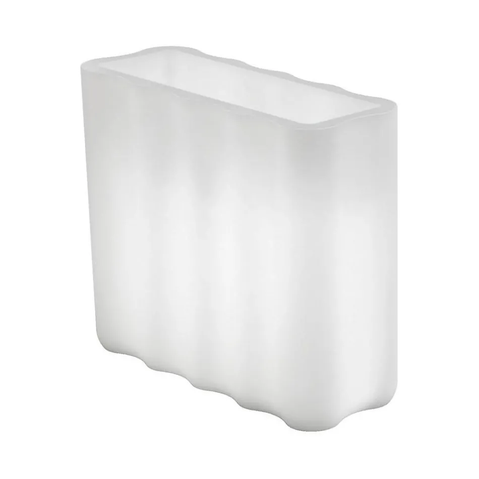 Two-Powered and Colored Polyethylene Light Planter Made in Italy - Barbia Viadurini