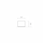 Round / Rectangular Design Garden Planter in Steel Made in Italy - Philly Viadurini