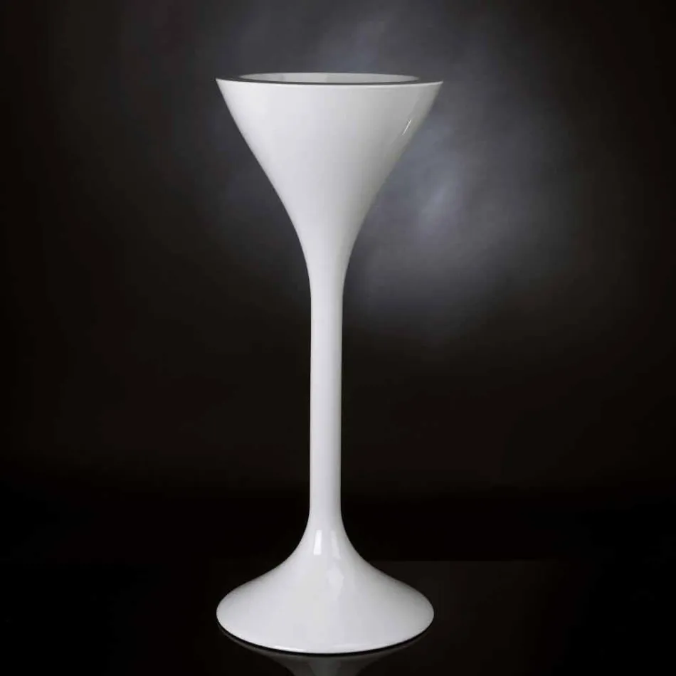 Floor Frappeuse in White Polyethylene Made in Italy - Bratislava Viadurini