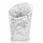 Wine or Champagne Glacette in White Carrara Marble Made in Italy - Ciotti Viadurini