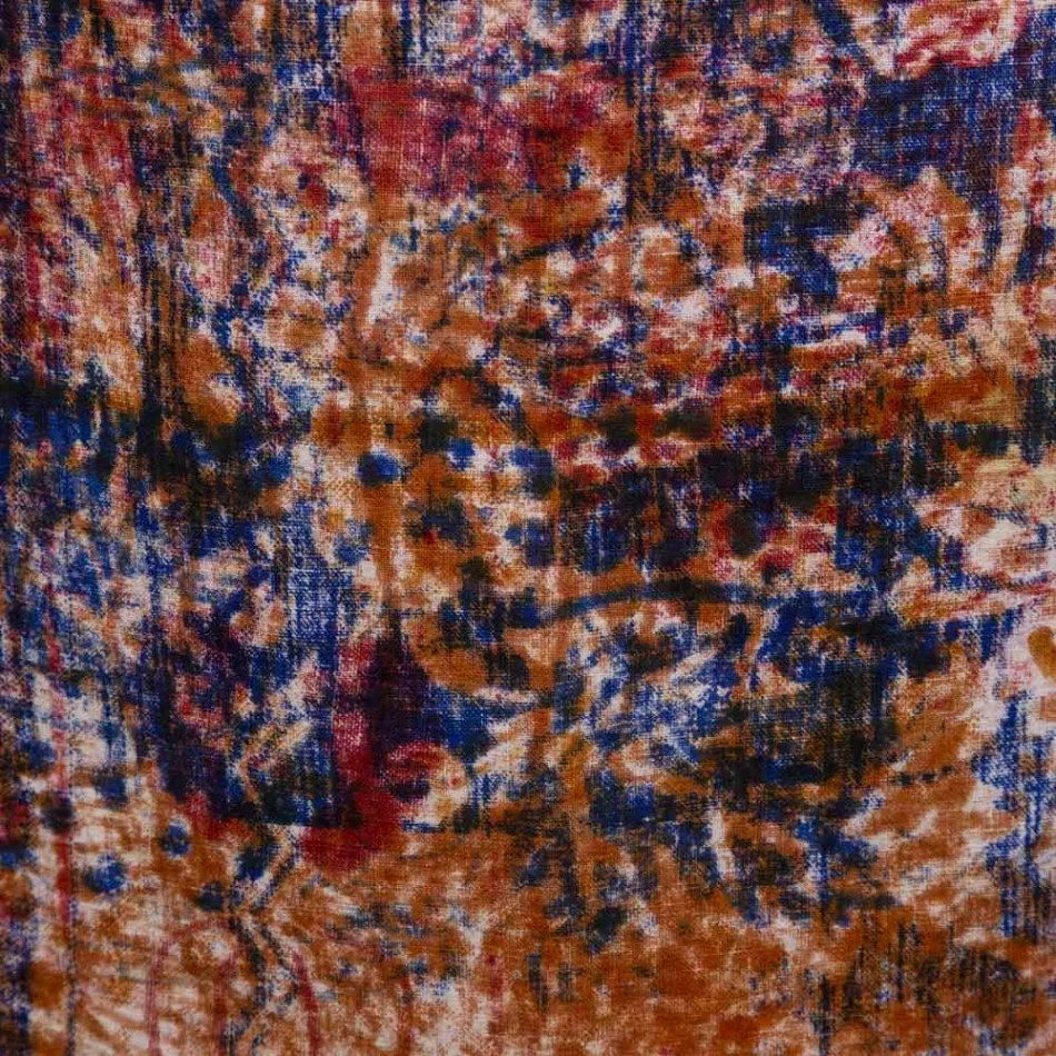 Italian Handcrafted Apron in Cotton with Manual Art Print - Brands Viadurini