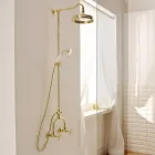 Shower Group with Brass Rod Vintage Made in Italy – Katerina Viadurini