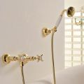 Vintage Design Shower Group in Brass Made in Italy – Katerina