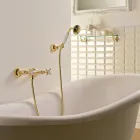 Vintage Design Shower Group in Brass Made in Italy – Katerina Viadurini
