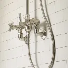 Vintage Shower Group with Brass Rod Made in Italy – Silvana Viadurini