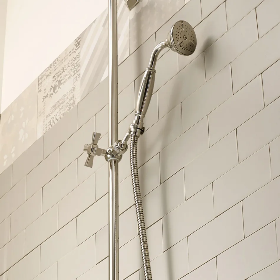 Vintage Shower Group with Brass Rod Made in Italy – Silvana Viadurini