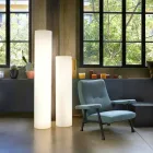 Slide Fluo cylindrical floor lamp made in Italy Viadurini