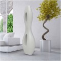 Modern design floor lamp Infinity, made in Italy, made of Solid Surface