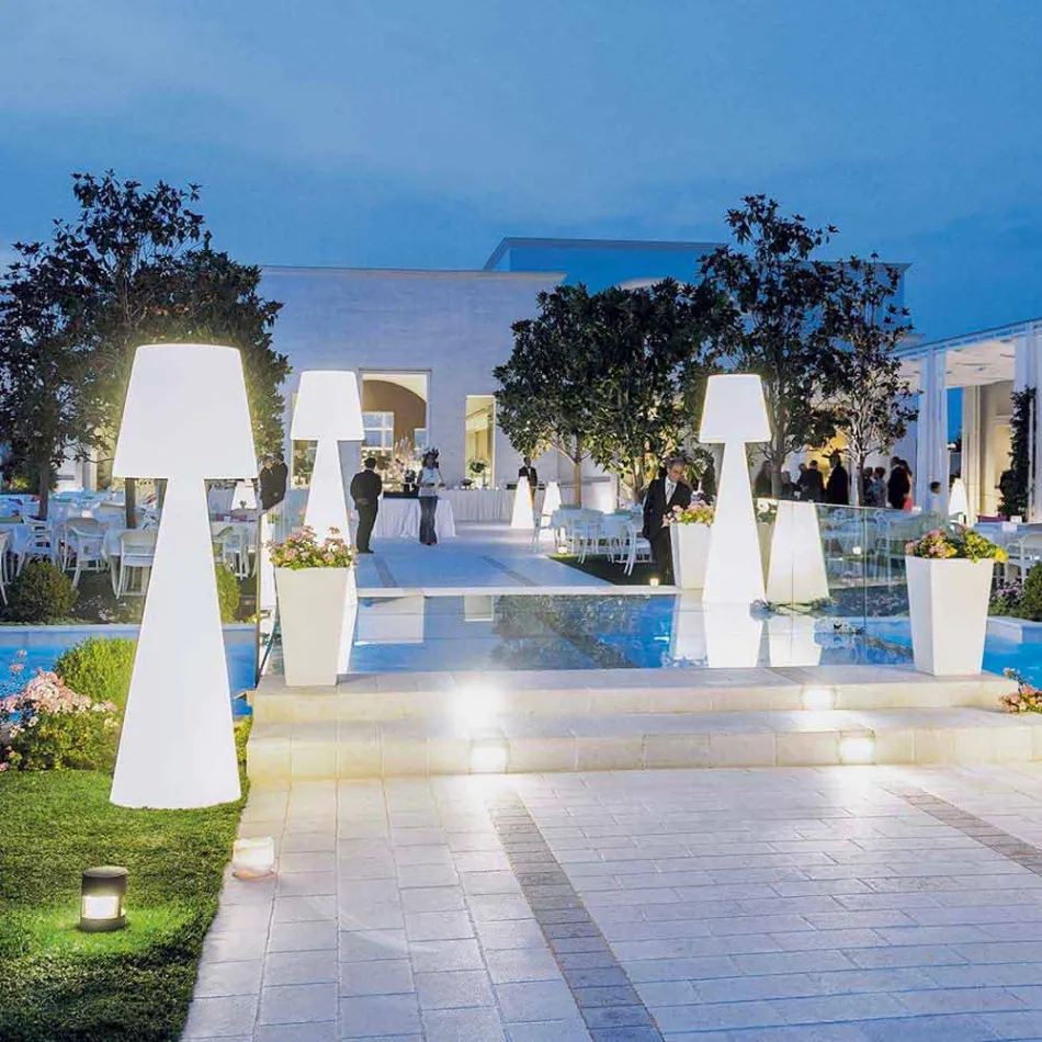 Indoor floor lamp Slide Pivot bright white made in Italy Viadurini