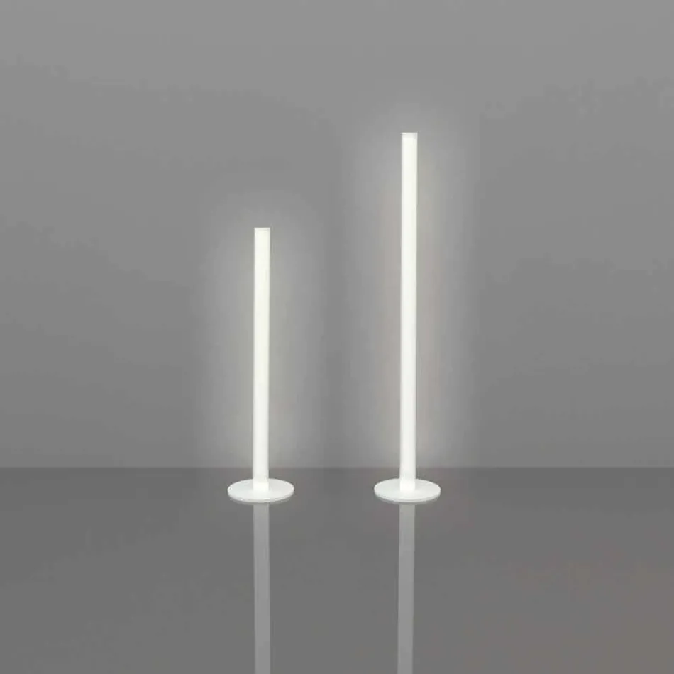Slide Flux slim floor lamp in methacrylate produced in Italy Viadurini