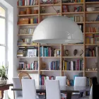 Colored suspension lamp Slide Cupole polyethylene made in Italy Viadurini