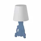 Colored table lamp Slide Lady of Love modern design made in Italy Viadurini