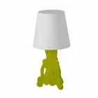 Colored table lamp Slide Lady of Love modern design made in Italy Viadurini