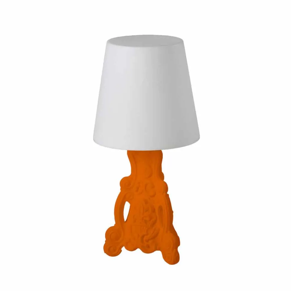 Colored table lamp Slide Lady of Love modern design made in Italy Viadurini