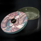 Green Refractory Clay Bowl Washbasin Made in Italy - Tatiana Viadurini