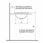 Built-in Baroque built-in sink in fire clay made in Italy, Otis Viadurini