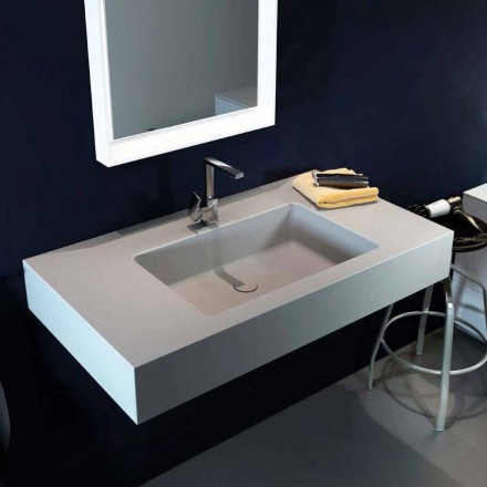 Modern pendant sink in Luxolid made in Italy, Ruffano Viadurini