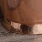 Sink bathroom to support copper and white iron Cala Viadurini