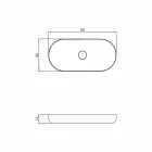 Modern design freestanding bathroom washbasin made in Italy by Dalmine Maxi Viadurini