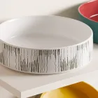 Countertop Washbasin for the Bathroom in Porcelain Stoneware Made in Italy - Envelope Viadurini