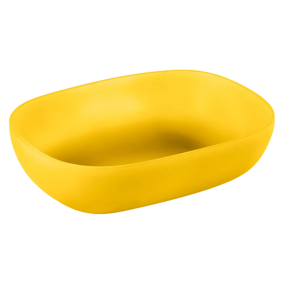 Colored Countertop Washbasin in Printed Resin Made in Italy - Elba Viadurini