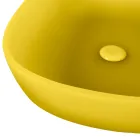 Colored Countertop Washbasin in Printed Resin Made in Italy - Elba Viadurini