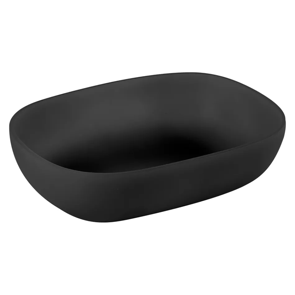 Colored Countertop Washbasin in Printed Resin Made in Italy - Elba Viadurini