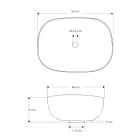 Colored Countertop Washbasin in Printed Resin Made in Italy - Elba Viadurini