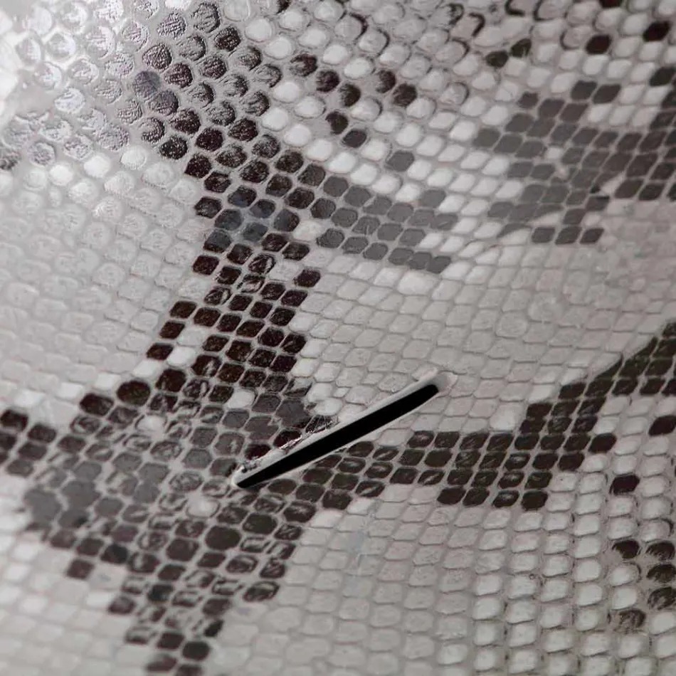 Countertop ceramic design washbasin made in Italy Animals Viadurini