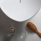 Trendy design ceramic washbasin made in Italy Viadurini