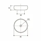 Gold raku design countertop washbasin made in Italy, Ramon Viadurini