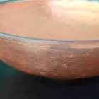 Design Countertop Washbasin in Transparent Resin and Copper - Salvatore Viadurini