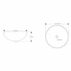 Design Countertop Washbasin in Transparent Resin and Copper - Salvatore Viadurini