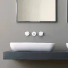 Modern design ceramic washbasin made in Italy Sofia Viadurini