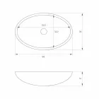 Freestanding oval standing washbasin produced in Italy, Frascati Viadurini