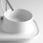 Sink made of ceramic with a modern design Marta Viadurini