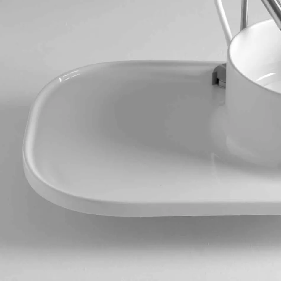 Sink made of ceramic with a modern design Marta Viadurini