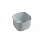 Modern design ceramic countertop washbasin Star Square 40x40 cm Viadurini