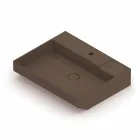 Ceramic counter top washbasin made in Italy, Viviano Viadurini