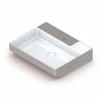 Ceramic counter top washbasin made in Italy, Viviano Viadurini