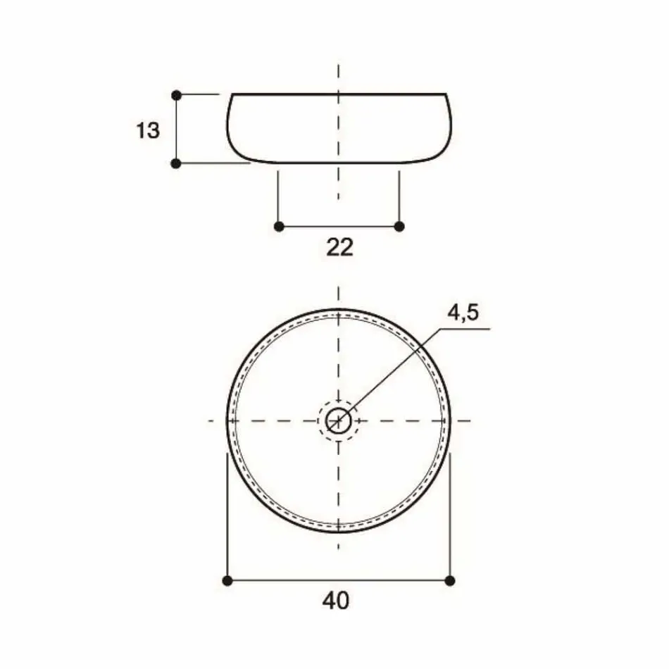 Raku ceramic counter top washbasin handmade in Italy, Ramon Viadurini