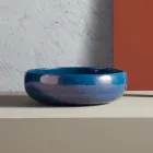 Countertop Bathroom Washbasin Made of Fire Clay Made in Italy - Tallone Viadurini