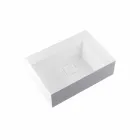 Modern design square washbasin made in Italy, Lavis Viadurini