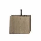 Modern Square High Design Countertop Stone Bathroom Washbasin - Farartlav2 Viadurini