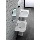Washbasin Wall or with Ceramic Column L70cm Made in Italy Avise Viadurini