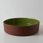 Porcelain stoneware washbasin of different finishes Made in Italy - Envelope Viadurini