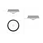 Porcelain washbasin with hand-applied petals Made in Italy - Amarone Viadurini